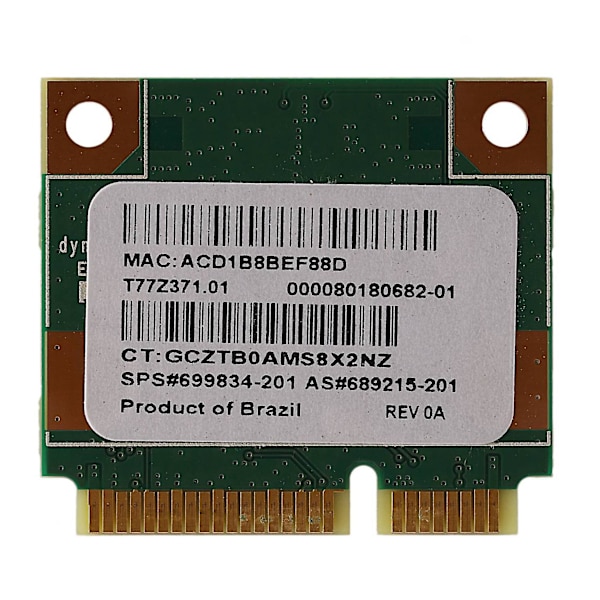 2x 150mbps 2.4ghz Rt3290 802.11b/g Trådløst Wlan Wifi + Bluetooth Bt 3.0 Pci-e Kort Til Cq58 M4 M6