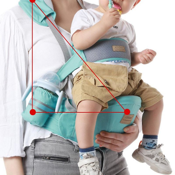 Ainomi Baby Sling Walkers Talje Stol Kænguru Foranvendt Nyfødt Hofte Spædbarn Wrap Pouch Holder Hi