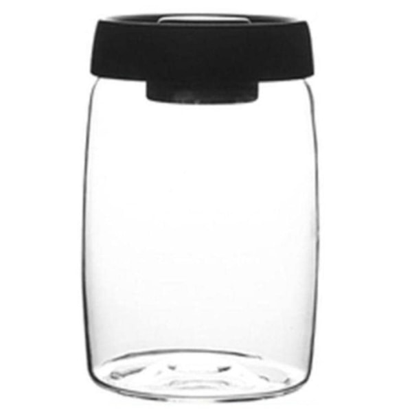 Kaffebönor Förvaringsbehållare Glas Vakuumburk Förseglad nordiskt kök Förvaring Snack Te Mjölkpulver