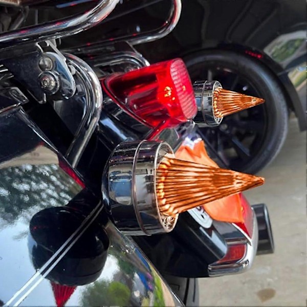 Røg Bombe Blinklys Linse Dæksel til Touring Road Glide Road 3-1/4 Tommer Flad Blinklys Lys B