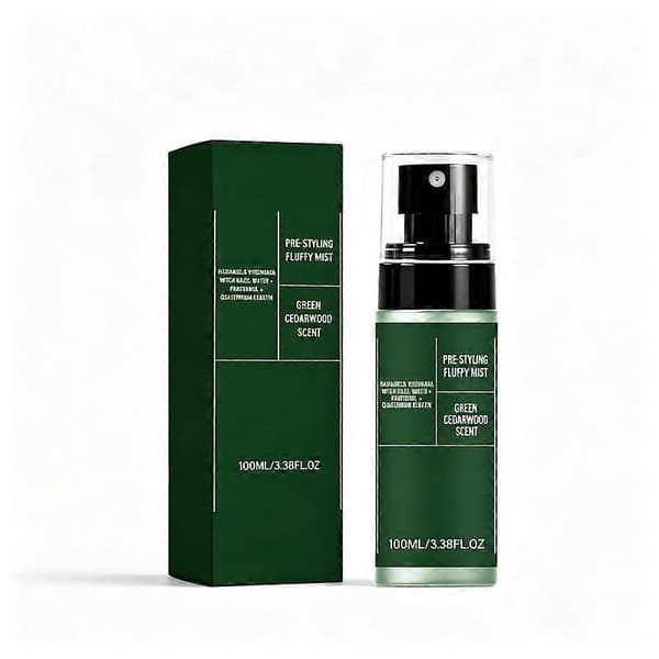 Pre-Styling Fluffy Mist, Volumizing Spray For Natural Texture And Matte Finish - 100Ml 3Pcs