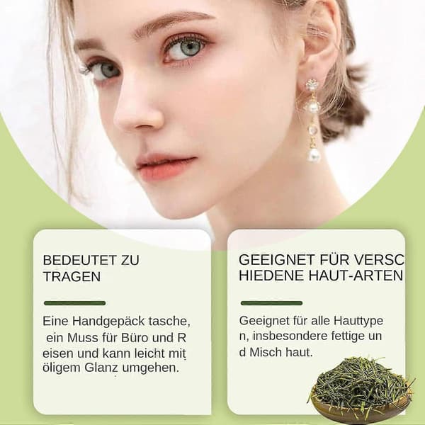 Olieabsorberende Servietter, Olie Fjernerservietter til Ansigt | 100 Stk. Bløde Makeup Blotting