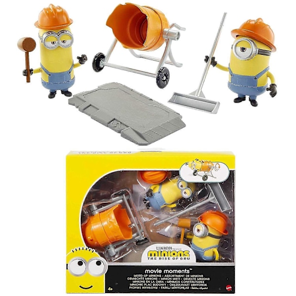 The Rise Of Gru Movie Moments Blandat Figurer Lekset