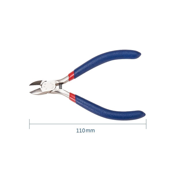 1 STK smykketangsett karbonherdet stål sideskjæring rund/bøyd/langkjedet nesetang DIY M