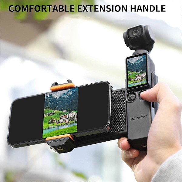 för Pocket3 Expanderande Telefonhållare Adapter Skyddsram Organizer Kallsko Multifunktionellt Tillbehör