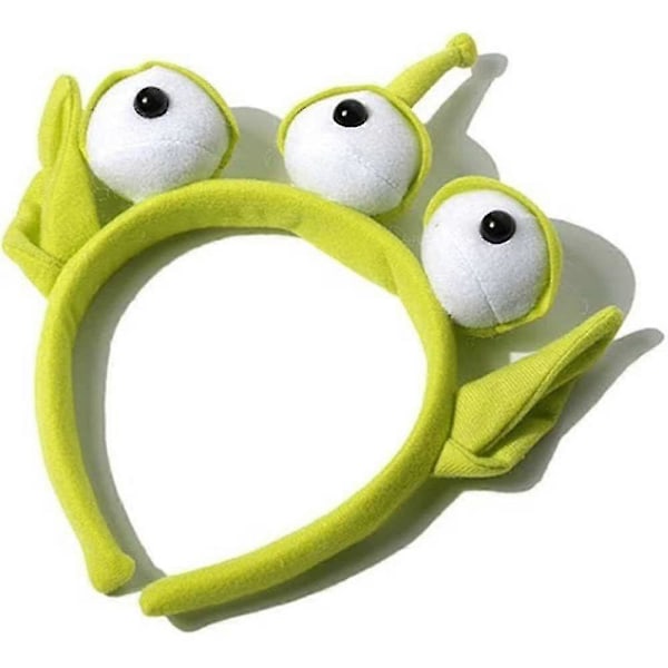 Alien Pandebånd Til Toy Story Strækbart Plys Hårtilbehør Til Ansigtsvask Brusebad Skønhedspleje
