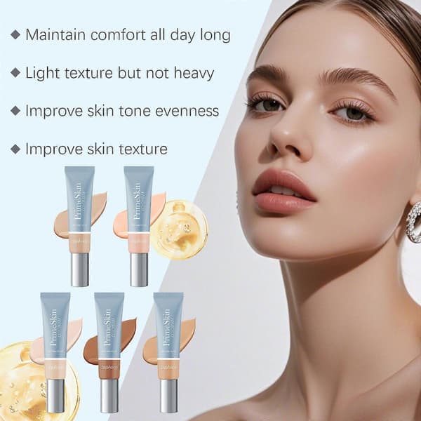 PrimeSkin CC+ Cream - Flytende Foundation, Foundation Makeup, 1.8 fl oz/30ml Pink