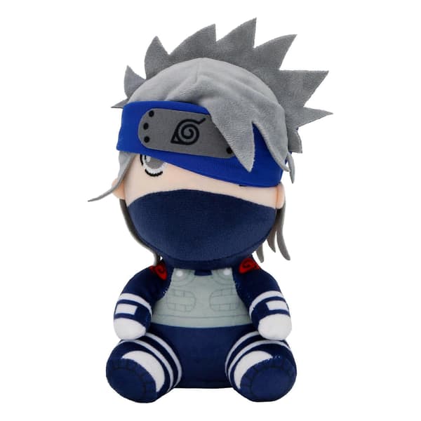 Naruto Plyslegetøjssæt Siddende Figurer Naruto Kakashi Sasuke Gaara 23cm Anime Samleobjekter