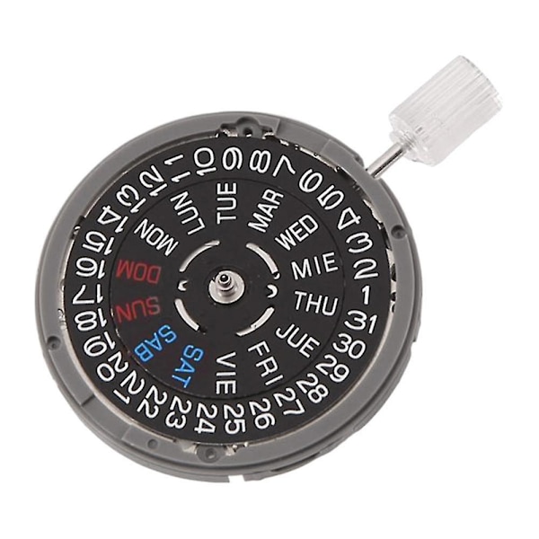 Nh36 Nh36a Automatic Movement -winding Mechanical Quick Date/day Setting 3.8 O'clock Crown 24 Jewel