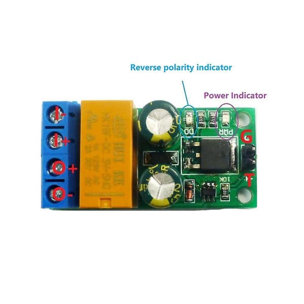 DC5V 2A Selv-låsende Bistabil Revers Polaritet Kontroller Relémodul DR55B01 Motor Fremover/Revers