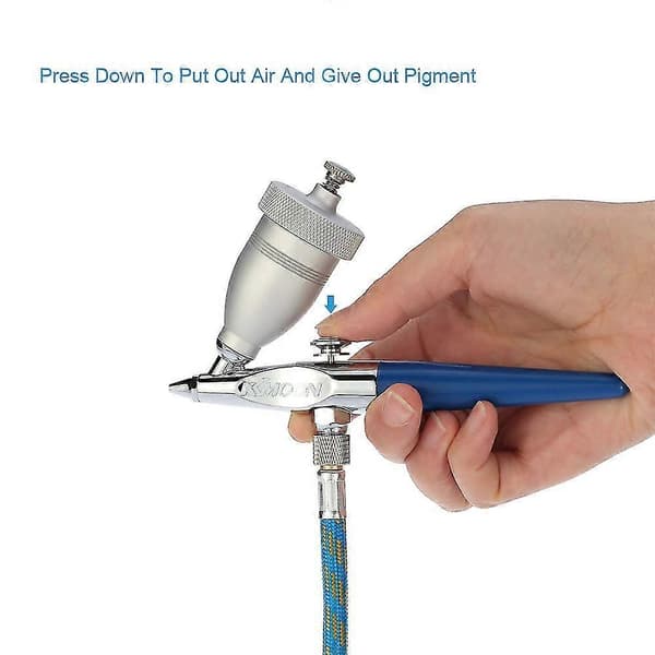 Mini Sandblæsnings Airbrush Sandblaster Spray Model Air Brush Kit