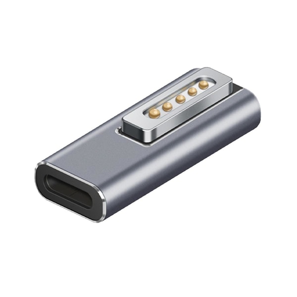 Magnetisk Usb C Adapter Type C/dc5521 Til 2 stik Pd Quick Charge Adapter For /pro
