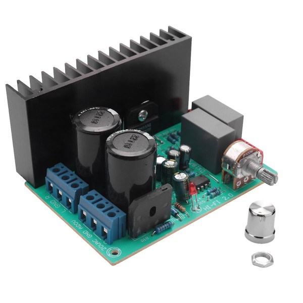 30w+30w Lm1876 Stereo Audio Power 4558 Amplifier Board 2.0 Stereo Class Theatre Amp Dual