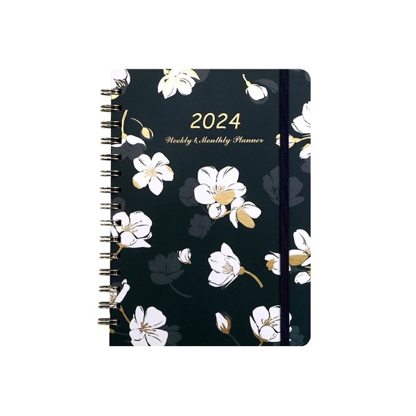 2024 Planner, Weekly Monthly Planner 2024 With Tabs, Jan - Dec 2024, Planner Weekly Planner Spiral