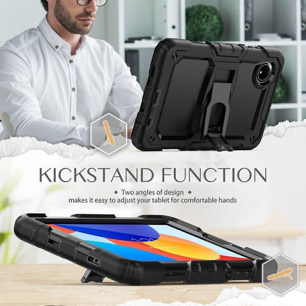 Fodral för Xiaomi Redmi Pad Se 8.7 2024 anti-fall skyddsfodral svart