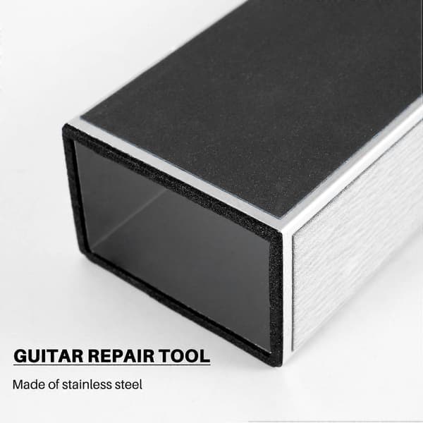 Gitarrluthierverktyg Inkluderar Bandutjämningsbalk, Gitarrbandsfil, Rocker och Greppbrädeskydd, G