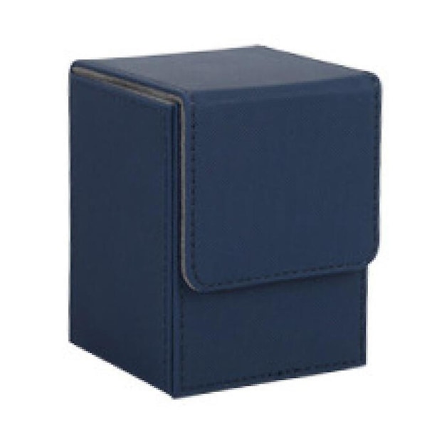 Card Case Deck Box Sleeved Card Deck Game Box til Yugioh Binders: 100+, Drak Blue