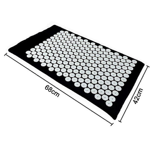 Massasjematte|Akupunktur Massasjepute - Svart