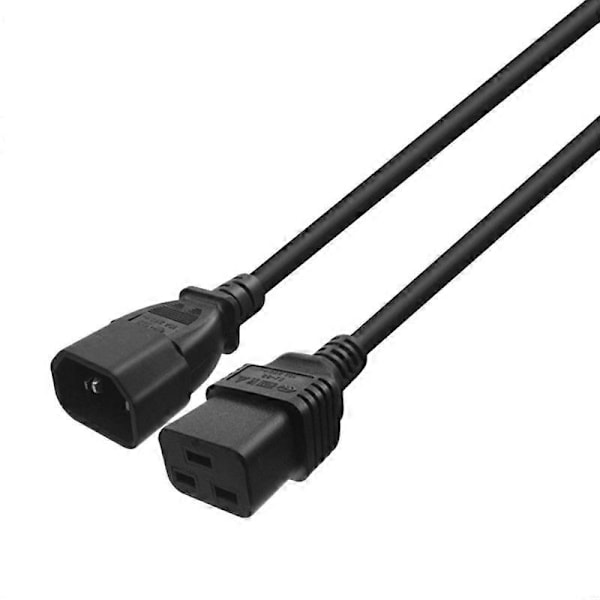 Förlängningssladd, IEC320 C14 till C19 Konverteringssladd för UPS-värd, UPS-strömförsörjning (1,8M)