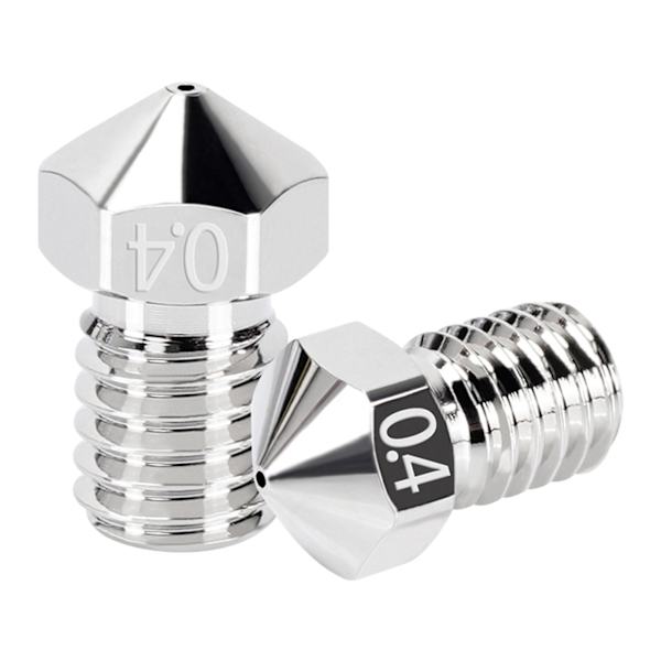 V5 V6 Nikkelbelagt Dysesæt 0,2 0,3 0,4 0,5 0,6 0,8 1,0mm 1,2mm Til 3D-printer