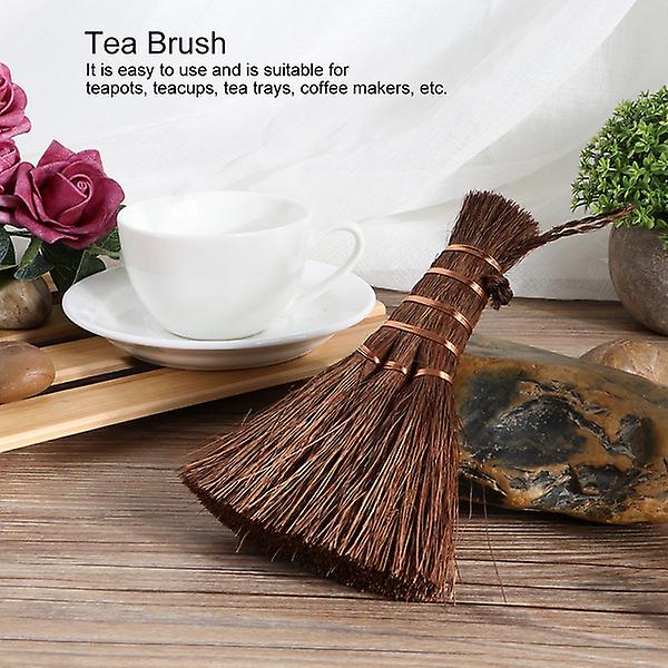 Luonnollinen kotitalouden puhdistusharja puhdistusharja kookospalmu silkkikuppiharja set harja teepöytä