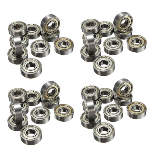 40 stk. 8 x 22 x 7mm Skateboard Scooter Roller Blade Lejer Hjul Abec-5 608zz