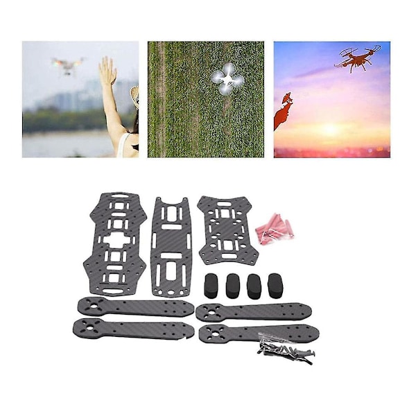 Qav250 V2 Karbonfiberramme 4-akset Mini Rc Muticopter Fpv Quadcopter Drone Ramme Umontert Ramme