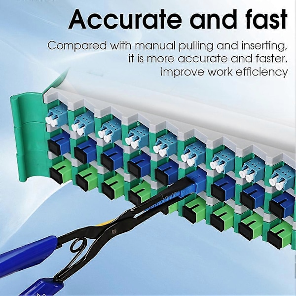 Ny VCFS-18 SC/LC Fiberoptisk Connector Plug og Klemme Træk Værktøj Tang Fiberoptisk Rum Værktøj