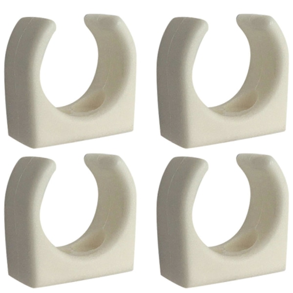 4 stk. Nylon Stigeclips Bådshageclips Til Størrelse 1-1/4 tommer Diameter Pr. Sæt UV Marine Tilbehør Ya
