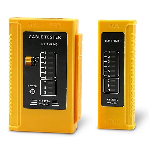 Profesjonell Rj45 Rj11 Kabel Lan Tester Nettverkskabel Tester Lan Kabel Tester Nettverksverktøy