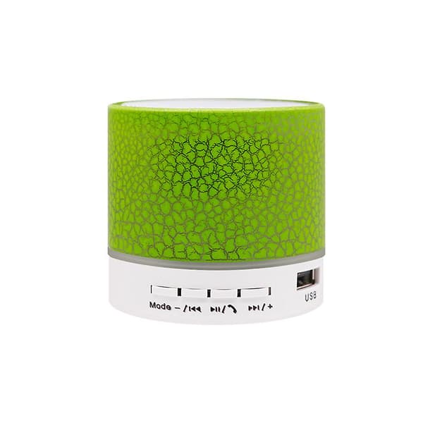 Kaiuttimet - Bluetooth LED-valoilla - Kannettava ja Mini Vihreä
