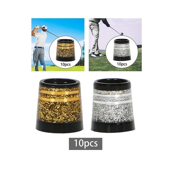 10 stk golfhylser spissstørrelse 0,370 golfhylsehylse for golfjern Høykvalitets klubbskaft Acce