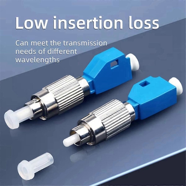 FC Hane till LC Hona Hybrid Konverter Adapter Fiber Optisk Effektmätare Kopplare Singlemode Optisk Kontakt