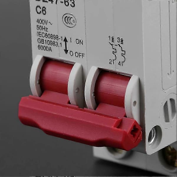 DZ47-63 AC400V 50Hz 6A Miniature Strømafbryder Brydeevne 6000A