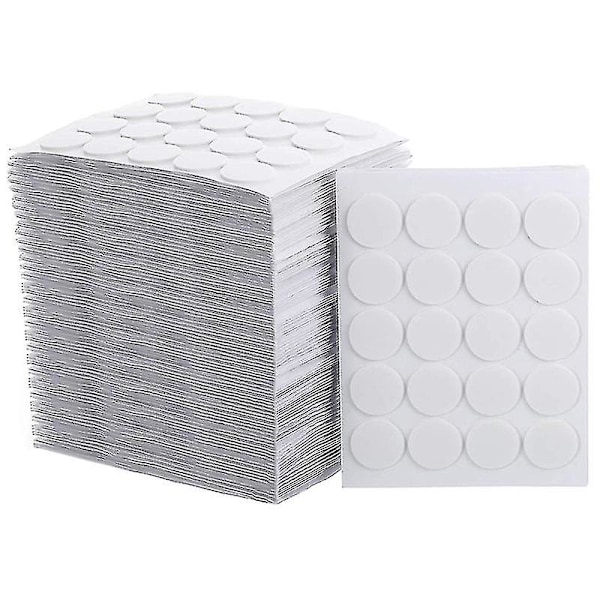 500 Pieces Of Candle Wick Stickers 2 Mm Wax Stickers Candle Wick Glue Thermal Resistance Glue Stabl