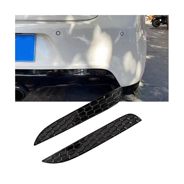 2 stk. Modificerede Glansfulde Honningkage Baglygte Dæksler Trim Styling Klistermærker Til Golf 6 R20 Baglygter