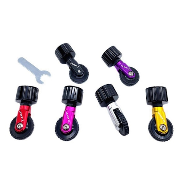 til 33,9MM Sadelpind Let Hjul Skub Hjul Foldbar Cykel Sadelrørsstang 412 Let Hjul Cykeldele, Sort