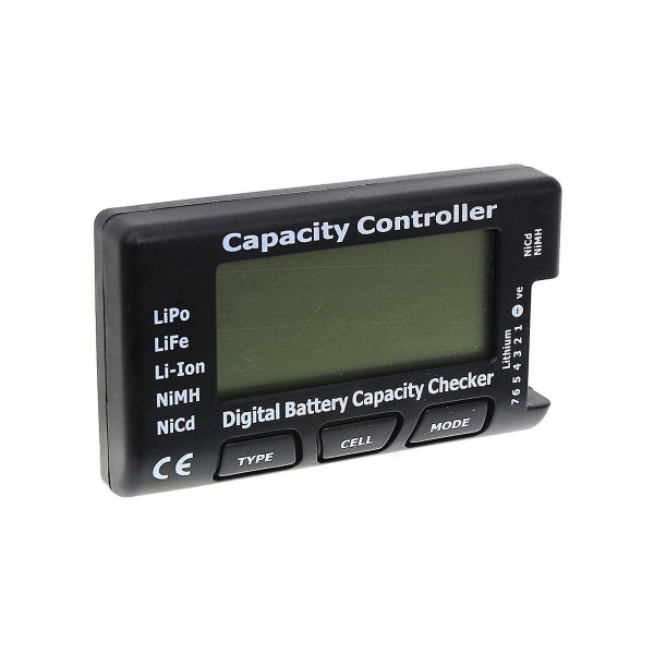 Digital Battery Capacity Checker Rc Cellmeter 7 Cellmeter-7 - Nimh Nicd med balancefunktion