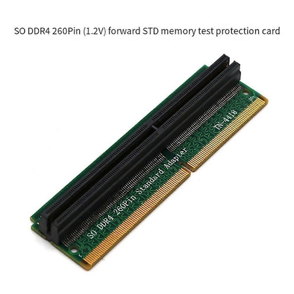 DDR4 Adapterkort 204Pin 260Pin Standard Slot Minnestestare Standardadapter för PC Laptop
