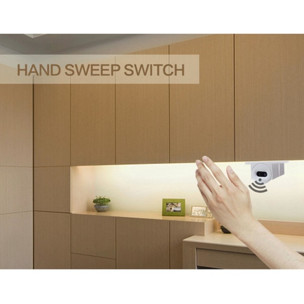 2x 5a 60w Ir håndfeiesensor Smart Switch DC 12v/24v avbryterkontakt Hand Wave Light Motio