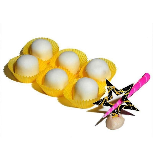 480 st Pappersformar Bakformar Muffin Kök Cupcake Formar Gul