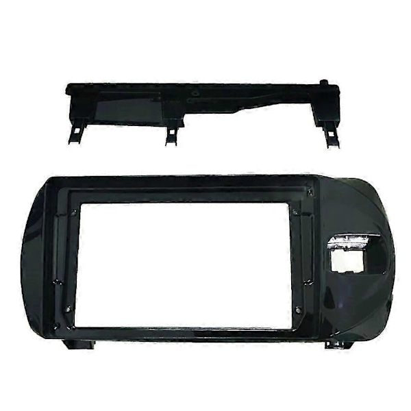 Bilradio Fascia For Vitz 3 2014-2020 Dvd Stereo Ramme Plate Adapter Montering Dash Installasjon Bezel Trim Kit