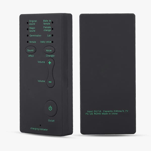 USB Stemmeskifter til Mobiltelefon Webcast Live Lydkort (300mAh/3.7V)