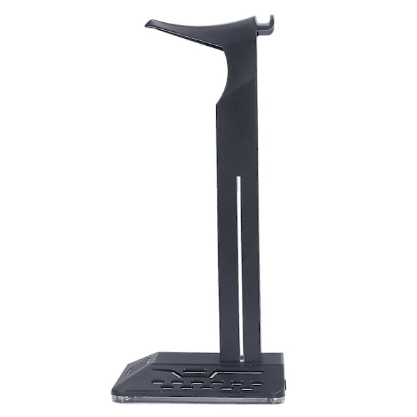 RGB Hodetelefonstativ 2 USB-porter Multifunksjonelt Gaming Headset Holder for Skrivebord Gamer Tilbehør