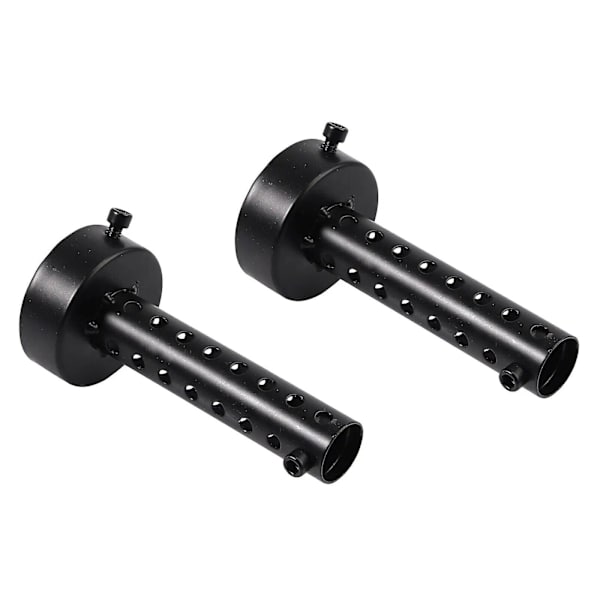 2 st 60 mm DB Killer Universal Motorcykel Avgassystem Dämpare Insats Baffel Motocross DB Killer Ljuddämpare Baffel Rostfritt Stål