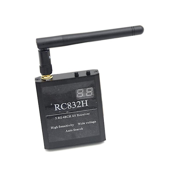 Rc832h 5.8g 48ch Videomodtager 12v Automatisk Kanalsøgning Til Ts832 Ts5823 Ts5828 Rc Fly Helikopter Fpv Drone
