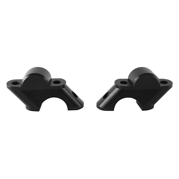 Motorsykkel Styrestyre Forhøyer Drag Styreklemme Forleng Adapter For R1200r R1250r Lc R 1250 R 2015 - (svart)