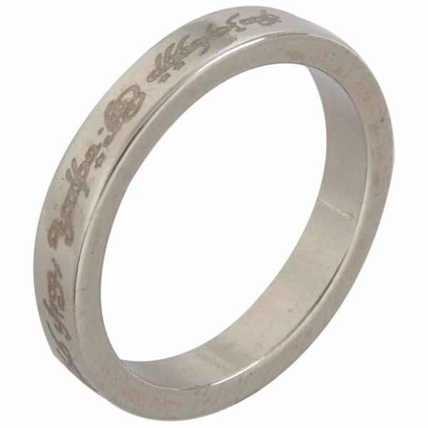 1 X Magnetring Ringar Magnet Ring Trick Silver Färg