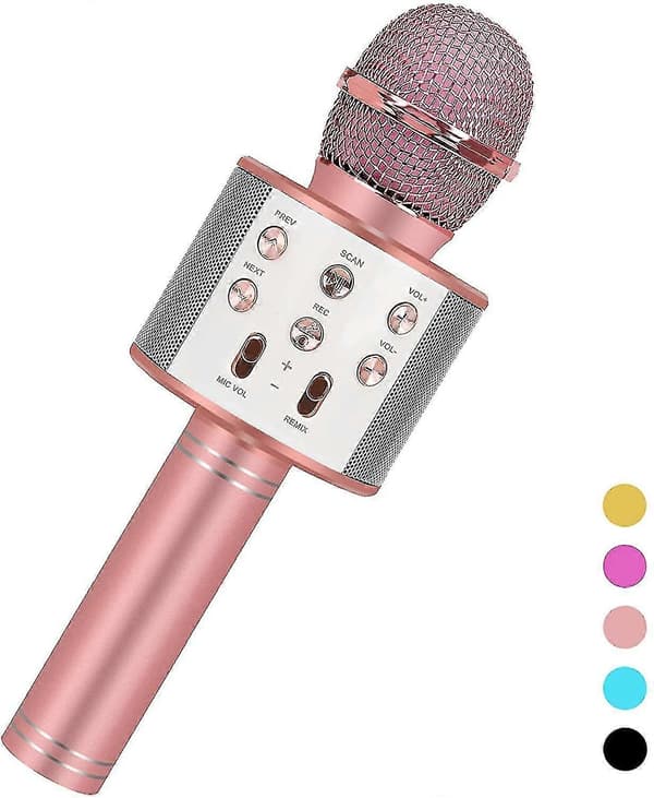 Bluetooth Langaton Karaoke Mikrofoni, Juhlapalvelusyntymäpäivälahja