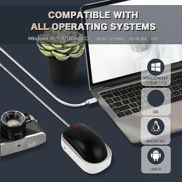 Usb Muse Jiggler Uopdagelig Muse Shaker Enhed Computer Muse Bevægelses Simulator Holder Computeren Aktiv